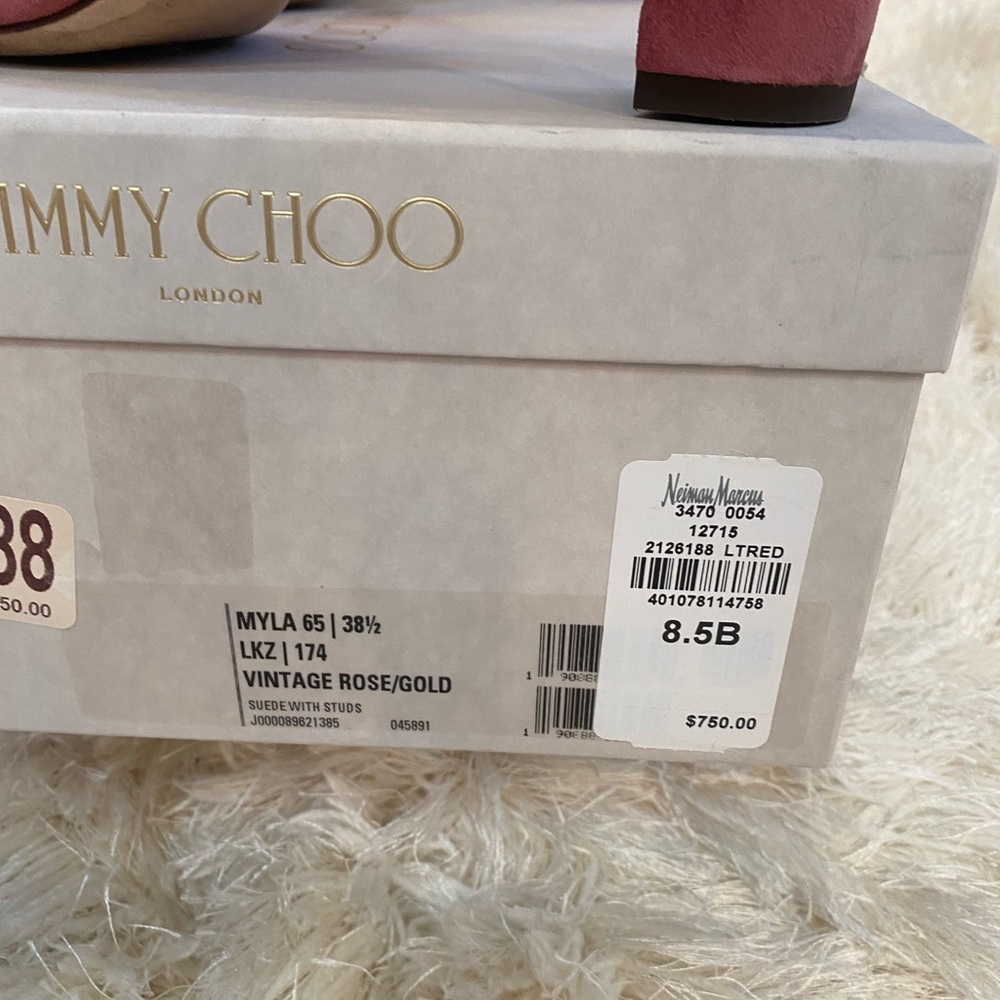 Jimmy Choo suede shoe - Picture 4 of 5